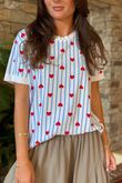 Made in Italy Love Bug Tee Denim